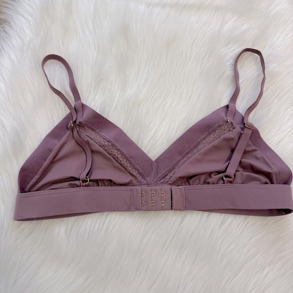 Victoria's Secret Incredible Purple Seamless Triangle Bralette Medium - Picture 4 of 6